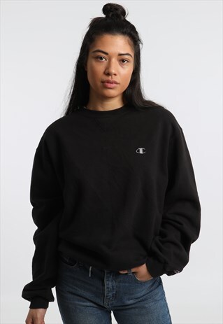90S CHAMPION EMBROIDERED LOGO SWEATSHIRT
