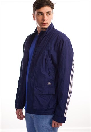 VINTAGE ADIDAS LOGO JACKET 90S M 25.8