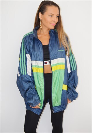 80S ADIDAS VINTAGE SHELL JACKET
