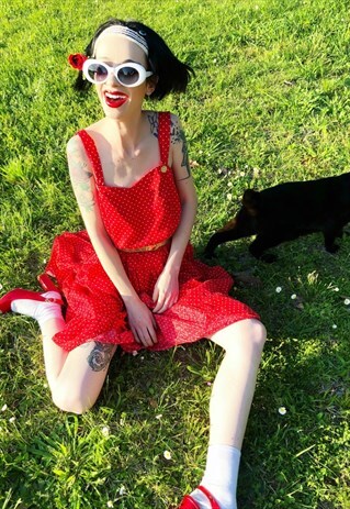 PERFECT COACHELLA & DOROTHY STYLE WITH THIS COUNTRY DRESS