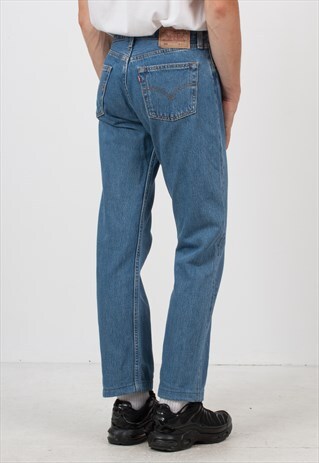 VINTAGE BLUE LEVI'S 501 FIT DENIM JEANS