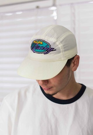 VINTAGE RACING LOGO BASEBALL CAP HAT 90S X 1.7