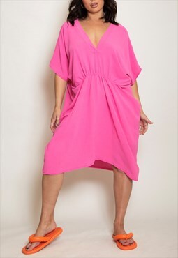 Shift Dress In Pink