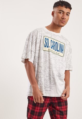 VINTAGE SOUTH CAROLINA GRAPHIC T-SHIRT