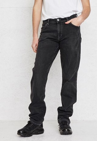 VINTAGE BLACK WRANGLER DENIM JEANS