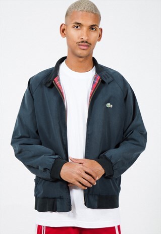 VINTAGE 80S LACOSTE HARRINGTON JACKET / S4717
