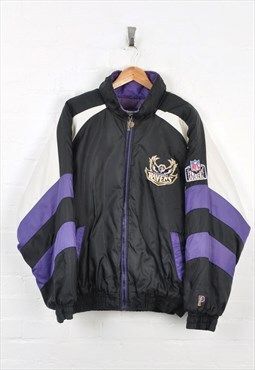 Vintage 90s NFL Pro Layer Baltimore Ravens Jacket Large