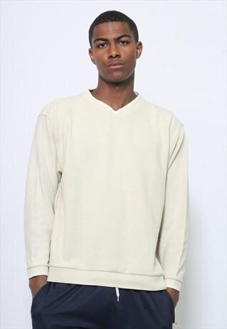 VINTAGE CHAMPION V-NECK KNIT