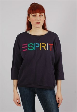 VINTAGE 80S PASTEL COLOUR SWEATSHIRT