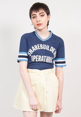 VINTAGE YELLOW TENNIS SKIRT