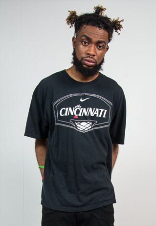 VINTAGE NIKE T-SHIRT BASKETBALL CINCINNATI BEARCATS