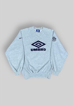 Vintage Umbro Pro Training Sweatshirt in Grey