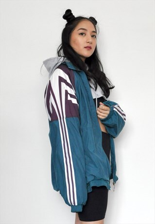 VTG 90S REEBOK FUNKY FESTIVAL SPORTS TOP JACKET