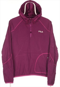 Fila - Pink Sports Hoodie - Large