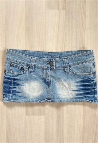 Y2K DENIM MINI SKIRT