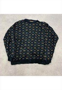 Vintage Knitted Jumper Men's XL