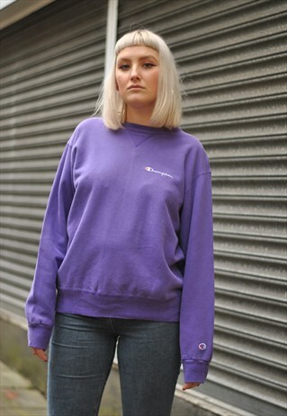 VINTAGE CHAMPION CREW NECK SWEATER