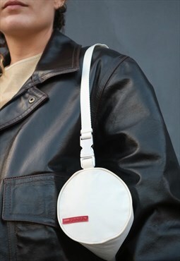 y2k Vintage rare Prada red line white bags