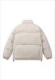 SKIING STYLE BOMBER MOUNTAIN PUFFER JACKET UTILITY COAT