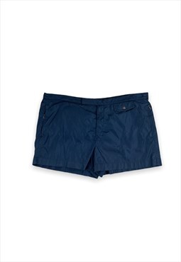 Prada Vintage Y2K Navy Blue Shorts