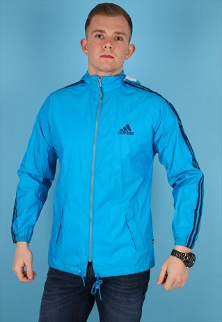 VINTAGE ADIDAS WINDBREAKER JACKET IN MULTI NJ762