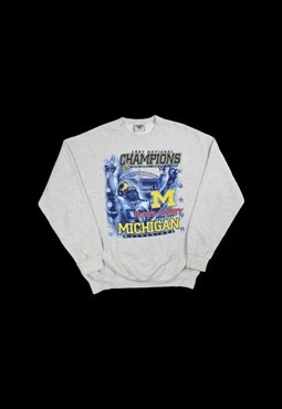 Vintage 1997 Lee Michigan Wolverines Graphic Sweatshirt