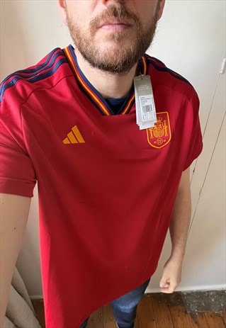 2022-23 Spain Home Shirt 