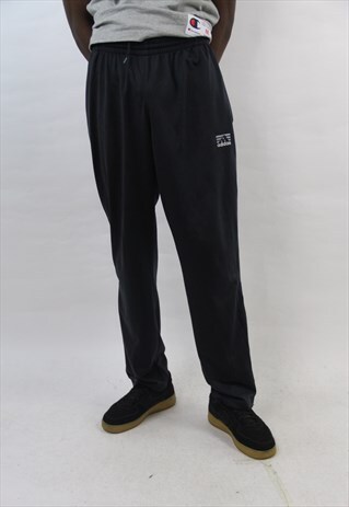 VINTAGE ADIDAS 90'S NAVY TRACKSUIT BOTTOMS