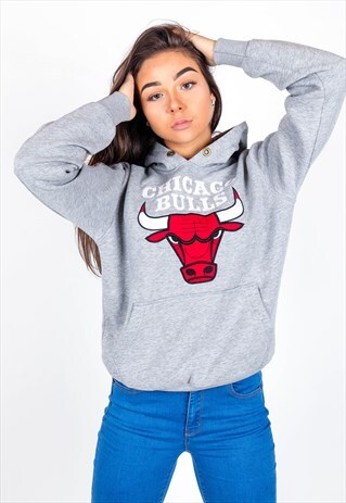 VINTAGE CHICAGO BULLS HOODIE H240
