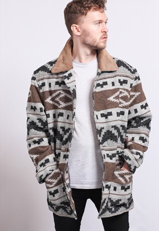 VINTAGE AZTEC INCA JACKET