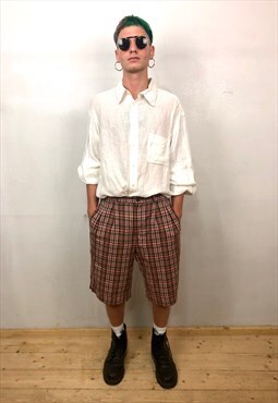 Lacoste checkered shorts 