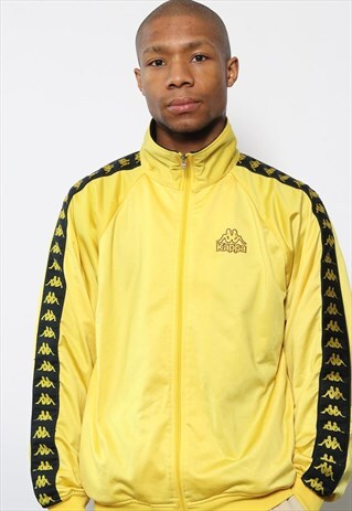 VINTAGE KAPPA TAPE LOGO TRACK TOP JACKET