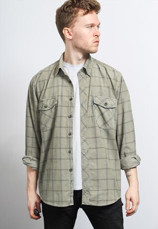 VINTAGE CORDUROY CORD SHIRT