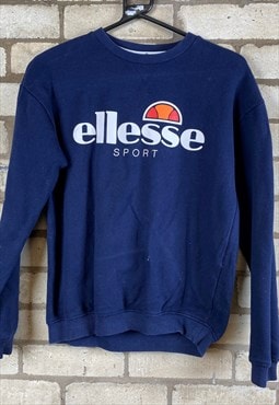 Navy Ellesse Sweatshirt Men's Medium