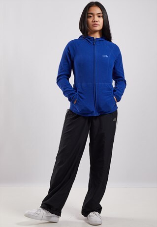 VINTAGE THE NORTH FACE FLEECED ZIP-UP HOODIE