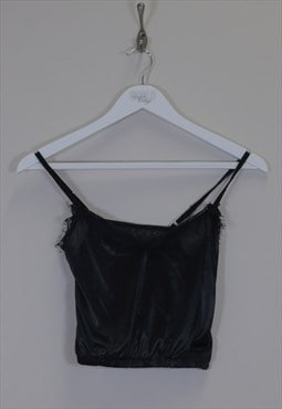 Vintage women's Unbranded cami in black. Best fits XS