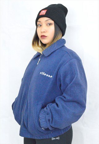 RARE ZIP UP FLEECE TOP (1990'S)