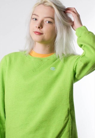 CHAMPION ROUND NECK LOGO SWEATSHIRT JUMPER