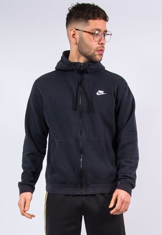 NIKE HOODIE ZIP FASTEN HOODED SWEATSHIRT