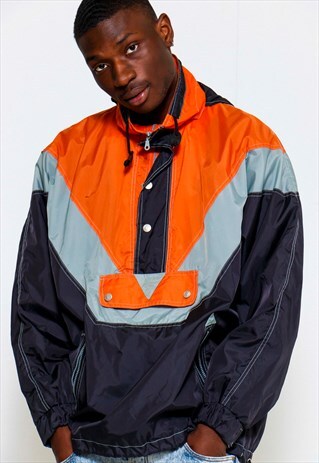 VINTAGE 90S PULLOVER WINDBREAKER