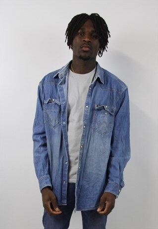VINTAGE WRANGLER DENIM SHIRT