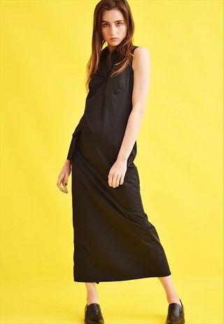 90'S RETRO GRUNGE MOMS MAXI DRESS
