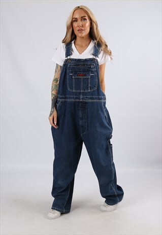 VINTAGE USA FIVE BROTHER DENIM DUNGAREES 20 3XL (944P)