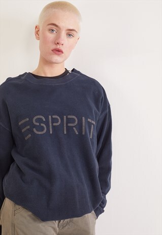 VINTAGE ESPRIT SWEATSHIRT BLACK