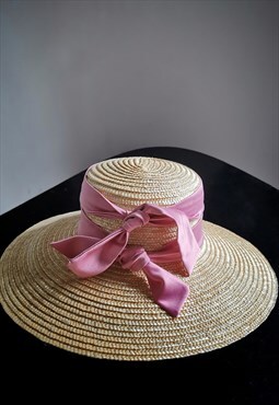 Cottagecore Style Summer Straw Hat