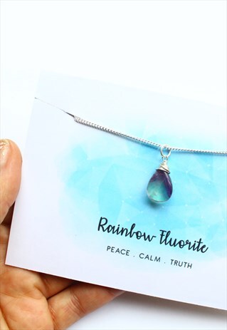 BOHO GEMSTONE SPIRITUAL NECKLACE