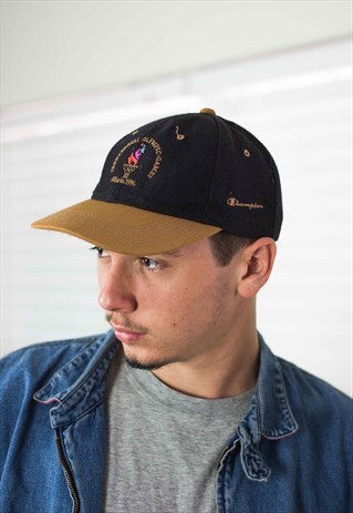 VINTAGE CHAMPION CAP 1996 OLYMPICS LOGO 90S X 3