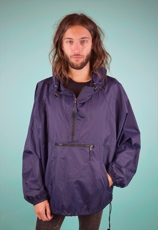 VINTAGE 90'S PULLOVER WINDBREAKER