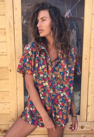 OVERSIZED RETRO 90S 80S VINTAGE UNISEX FESTIVAL SHIRT
