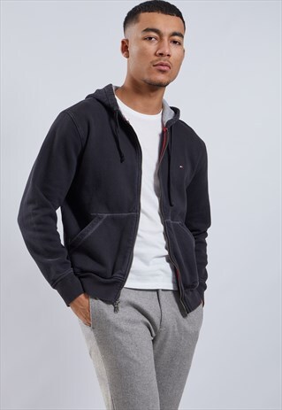 VINTAGE TOMMY HILFIGER ZIP-UP HOODIE